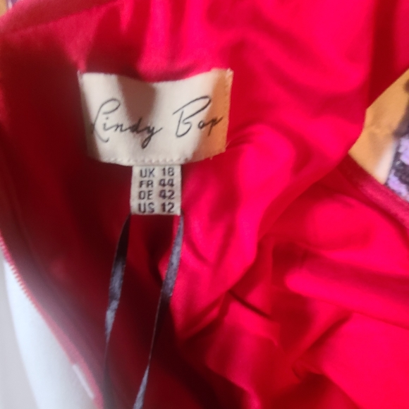 Rockabilly Red dress with white dots. - Picture 9 of 10